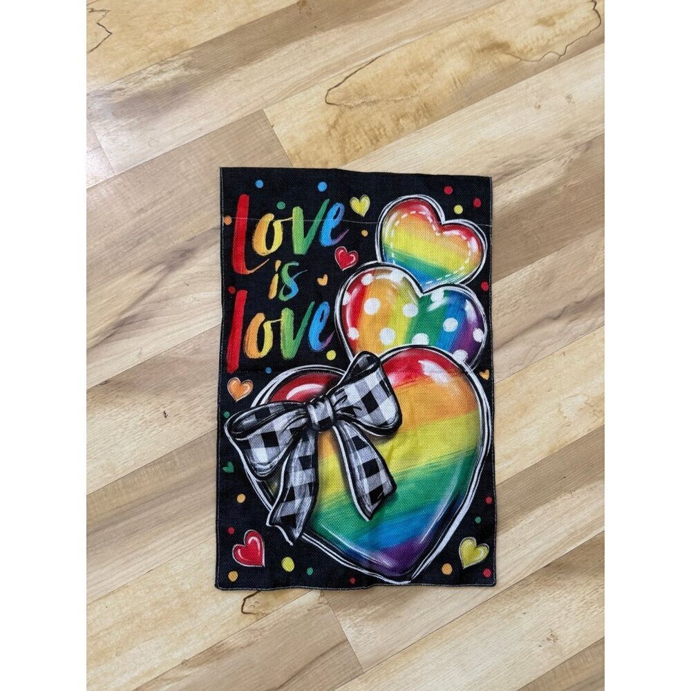 LOVE is love flag